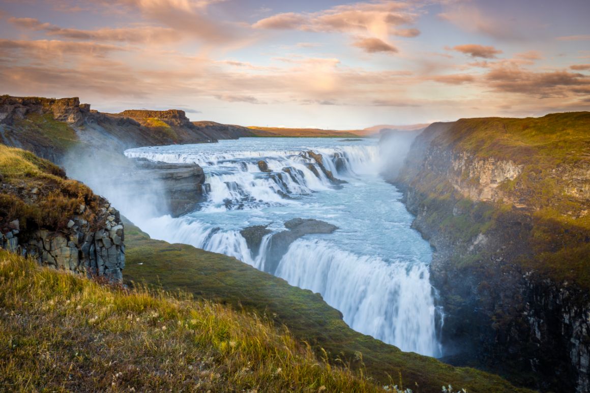 Vodopád Gullfoss