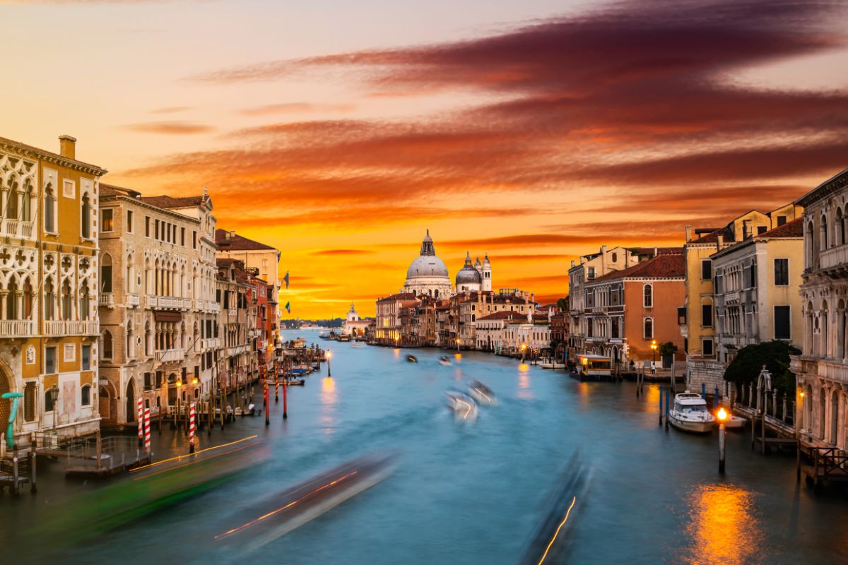 Canal Grande v Benátkach