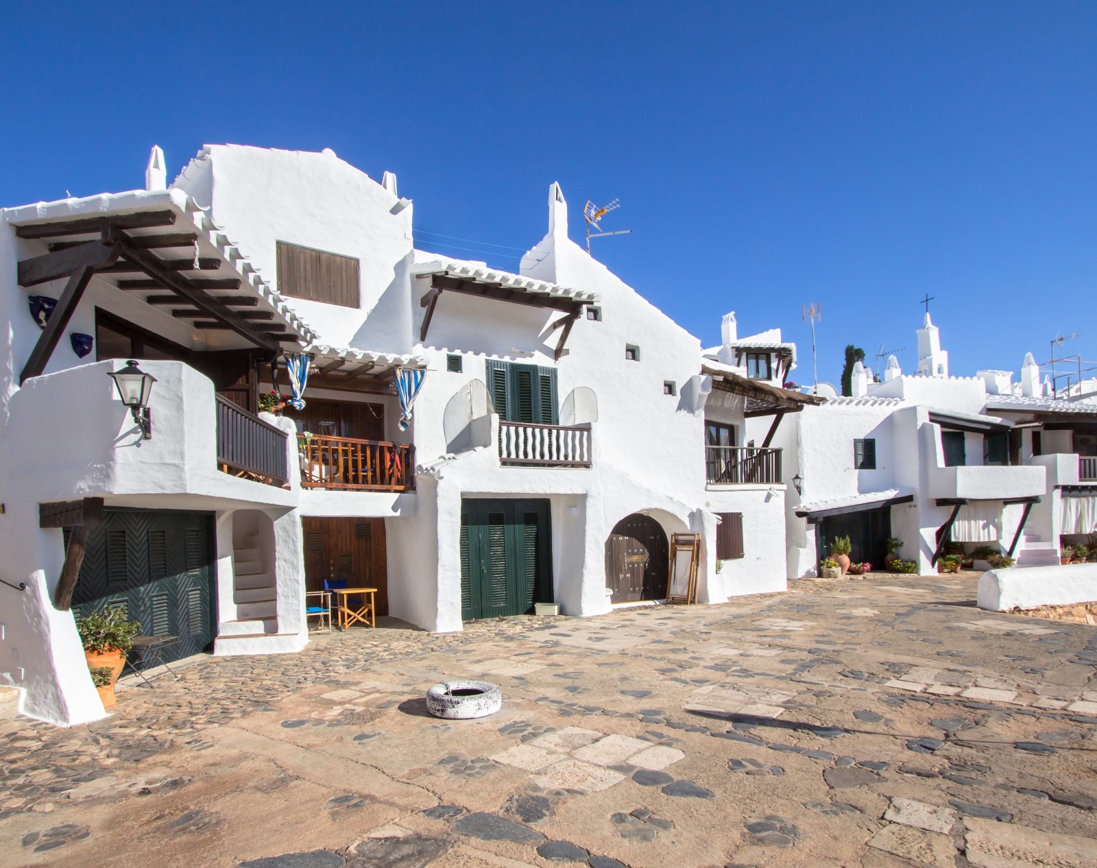 Tradičné domy v Binibece