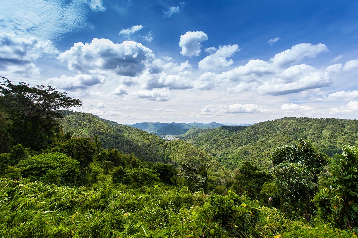 Krajina národného parku Khao Yai