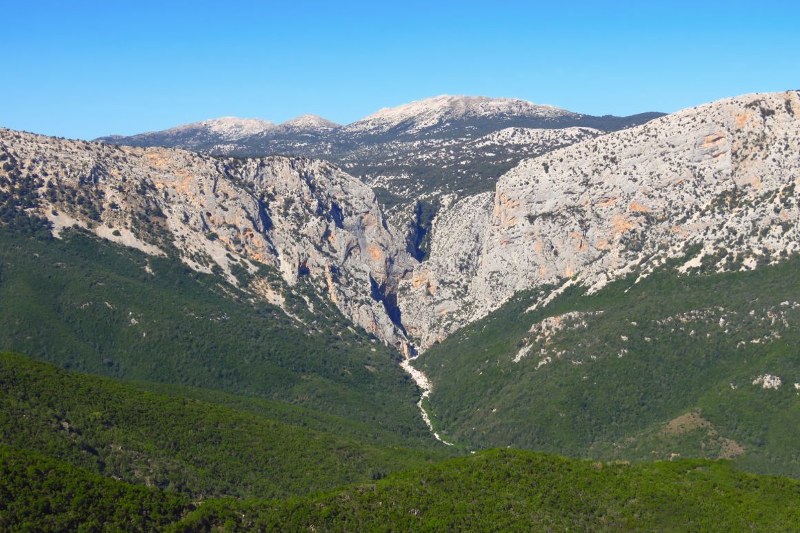 Monumentálny kaňon Gola di Gorropu