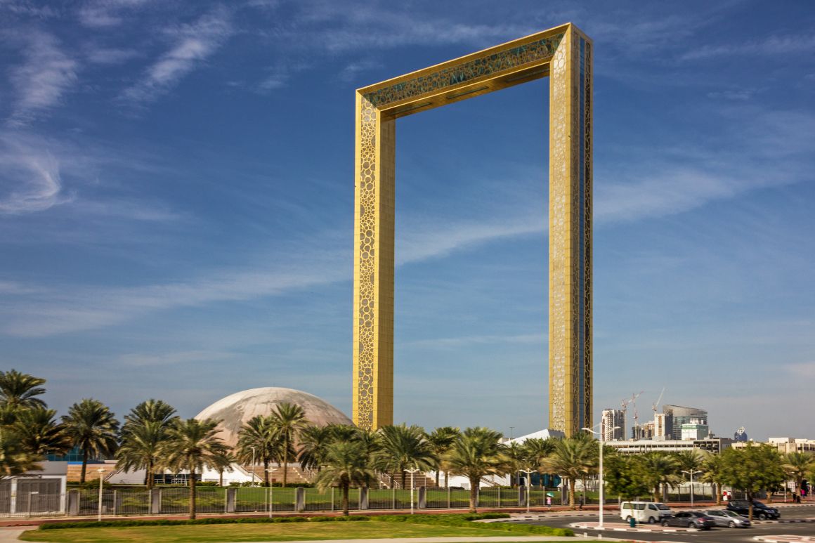 Rozhľadňa Dubai Frame