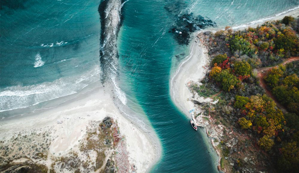 Ústie rieky Ropotamo do Čierneho mora