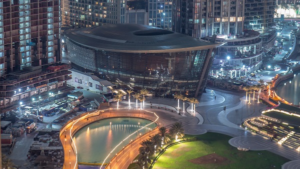 3. Oslava Silvestra vo veľkom štýle v Dubai Opera