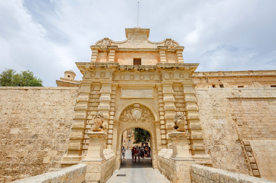 Brána do mesta Mdina