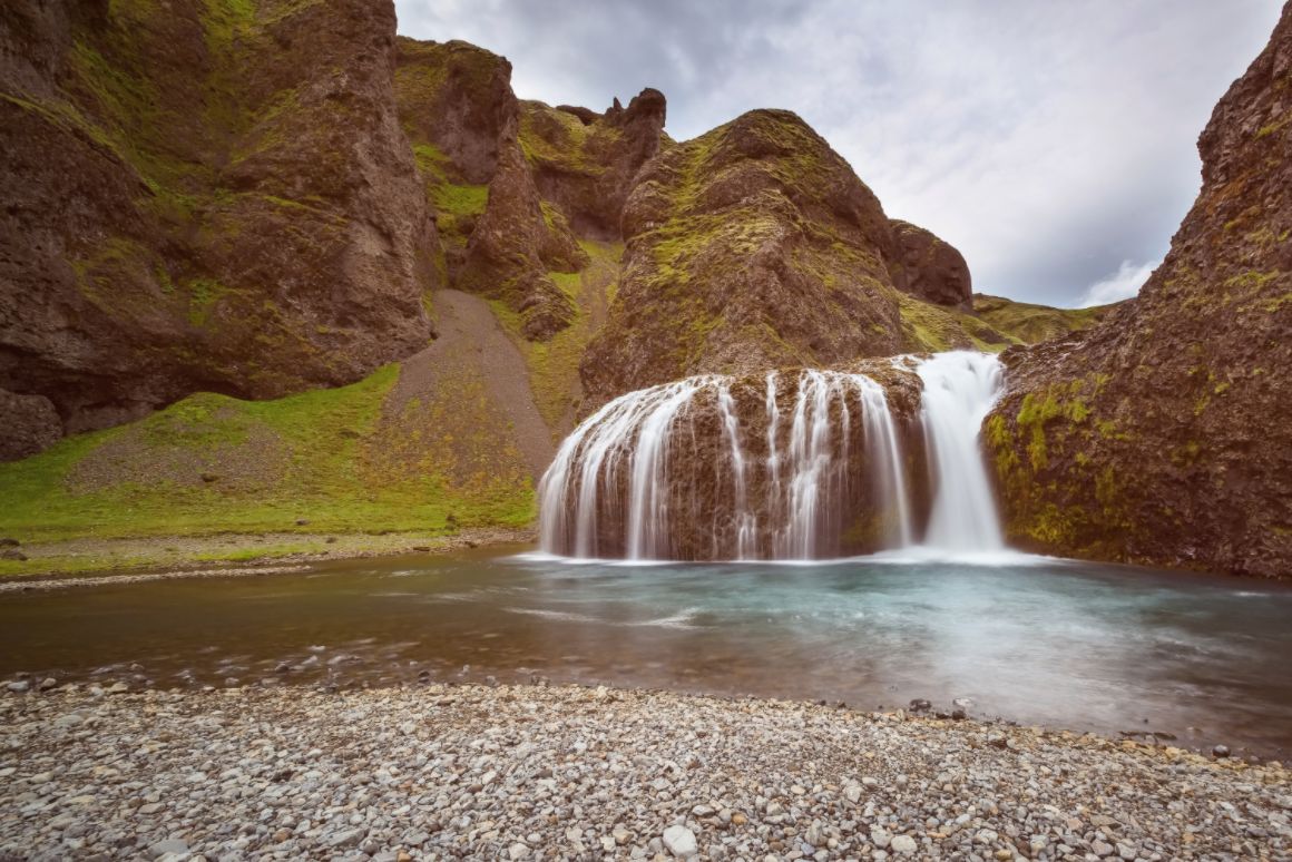 Vodopád Stjórnarfoss