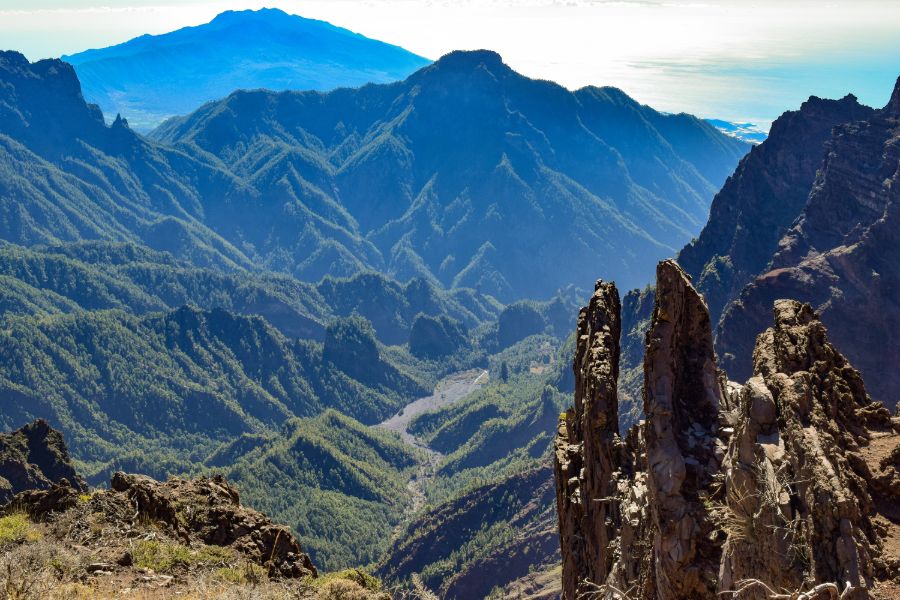 Fascinujúce útvary v rezervácii Caldera de Taburiente