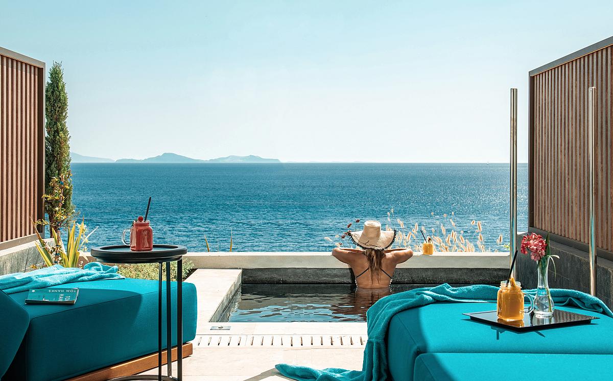 Kardamena Mitsis, ubytovanie s vlastným bazénom