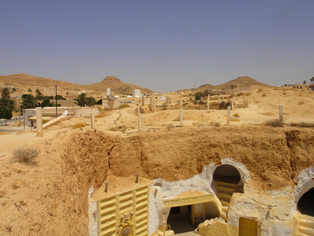 Berberské obydlia v Matmate