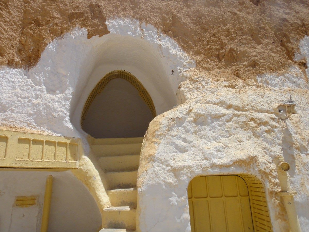 Detail jaskyne Sidi Driss