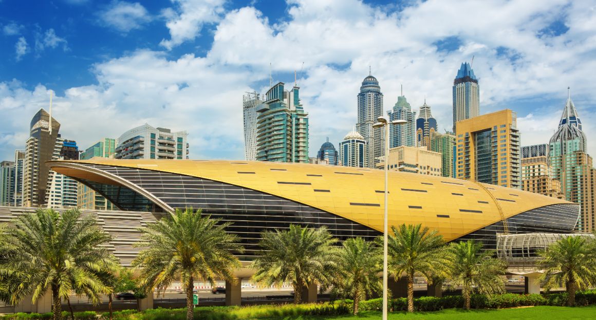 Automatické metro v Dubaji