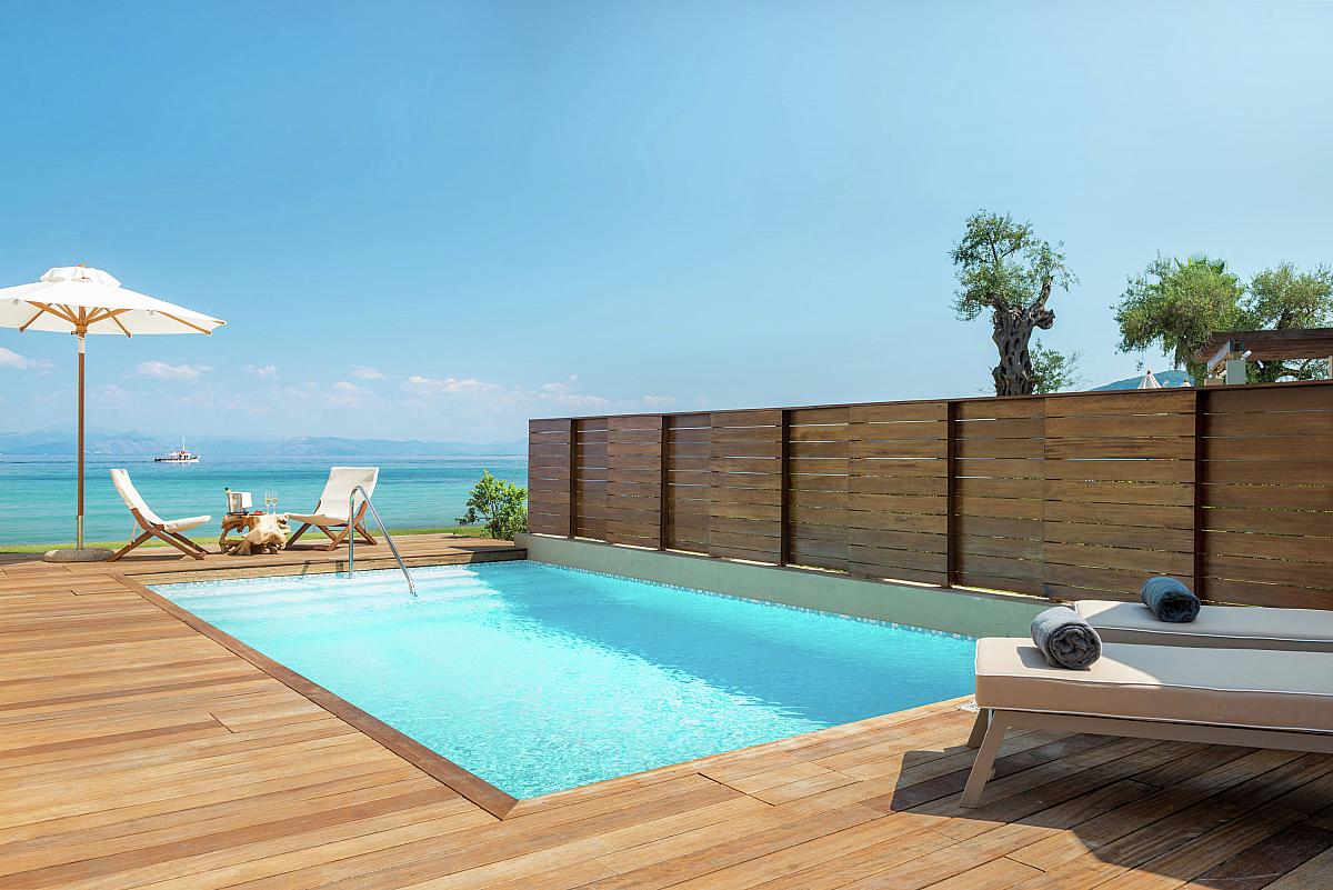 Domes Miramare, súkromný bazén